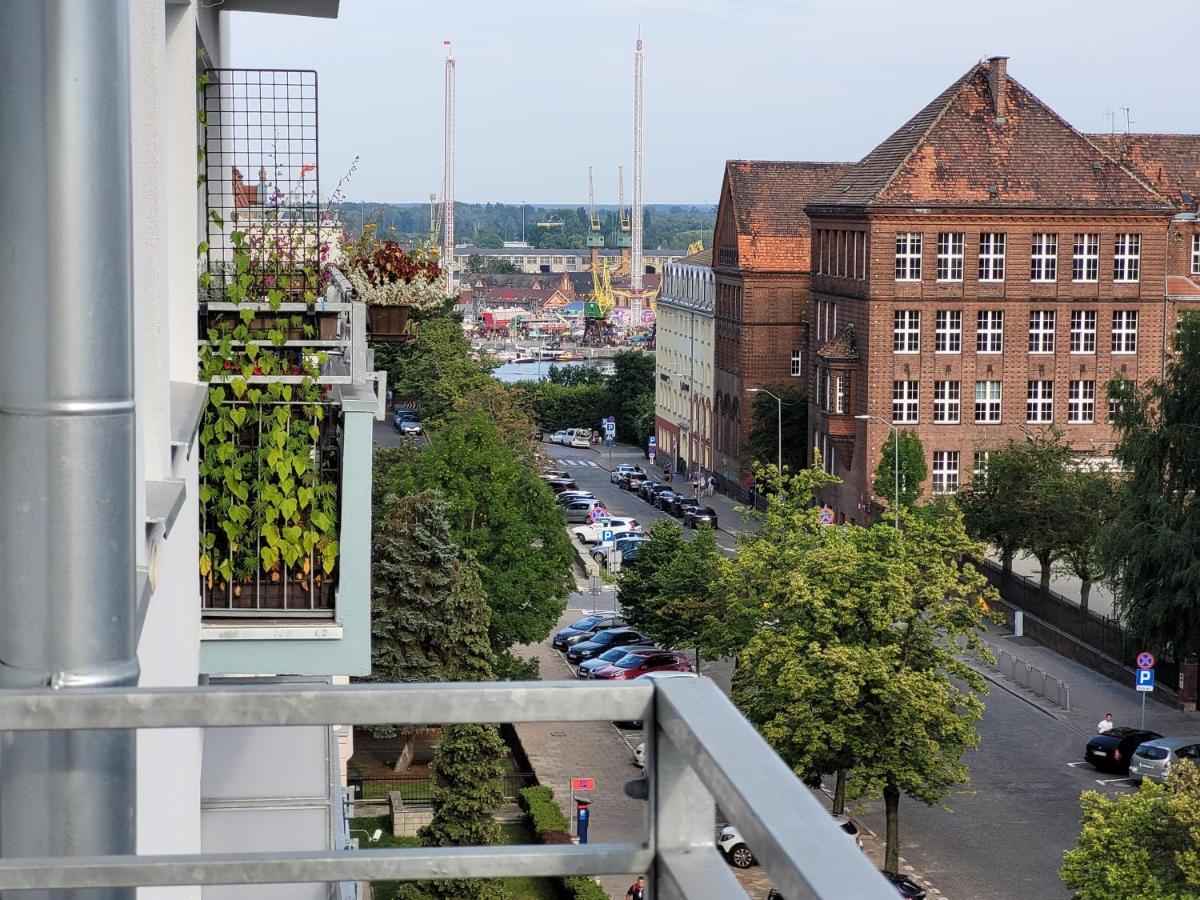 Sloneczny Apartament Przy Filharmonii, Walach Chrobrego Apartment Szczecin Exterior photo